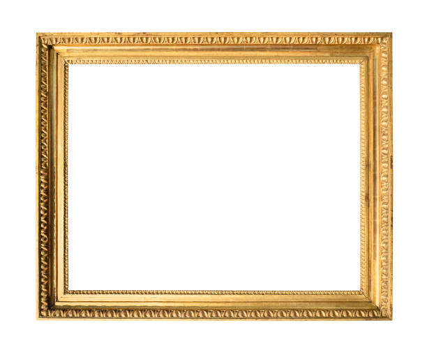 istock retro carved wooden picture frame 1168997270