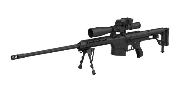 istock Sniper Rifle Isolated 1169001169