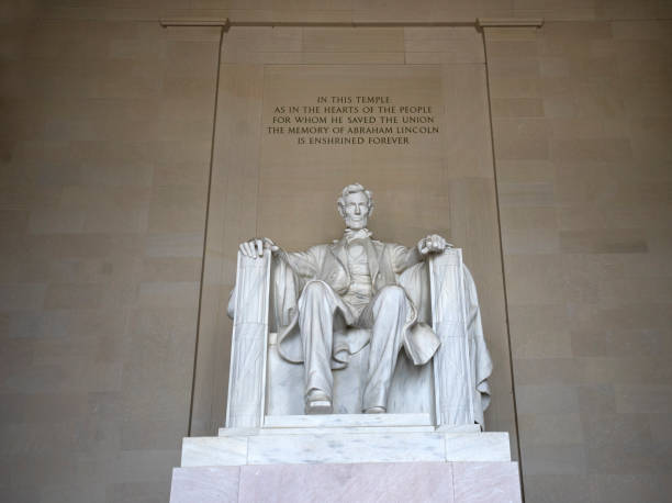 istock Abraham Lincoln Statue Memorial Washington DC 1169002588