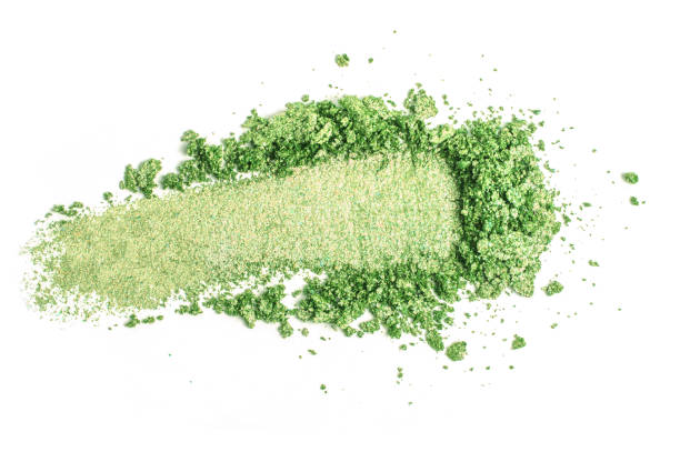 istock Green Eye shadow set isolated on white background. 1169003739