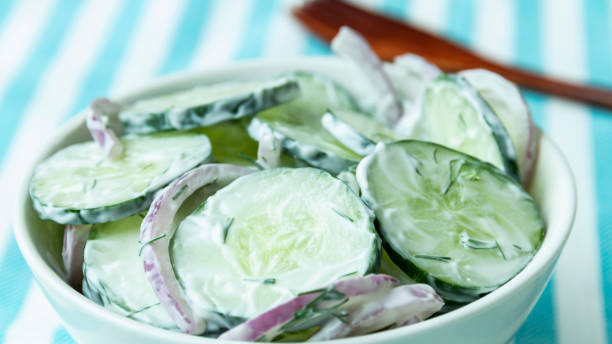 istock Creamy Cucumber Salad 1169003977