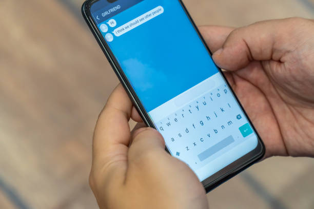 istock We should see other people text on a smartphone 1169005239