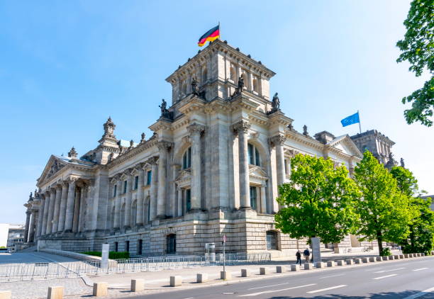 istock Reichstag building (Bundestag - parliament of Germany) in Berlin 1169010804