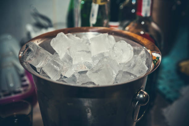 istock Crushed ice in bucket 1169026188
