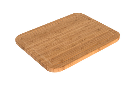 Square cutting board for food