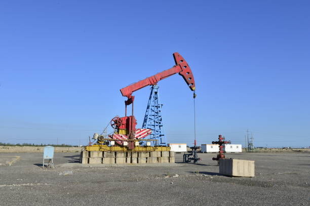 istock The oil pump 1169040049