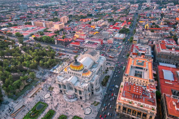 istock Panoramic view of Mexico City 1169048901
