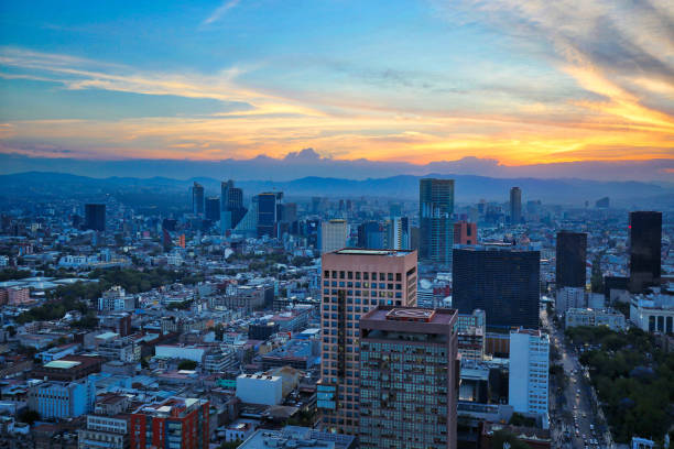 istock Panoramic view of Mexico City 1169048906