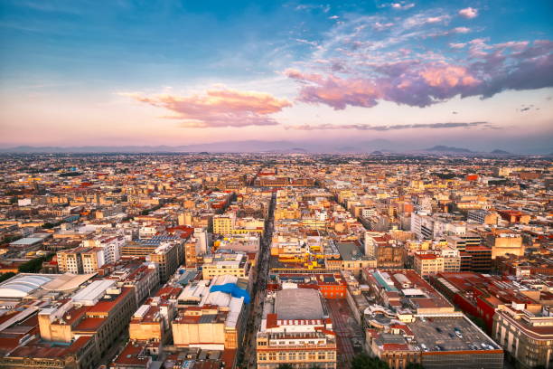 istock Panoramic view of Mexico City 1169048915