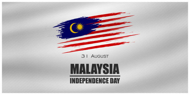 istock Malaysia INDEPENDENCE DAY and Malaysia flag translation (31 ogos selamat hari merdeka) vector illustration 1169049753