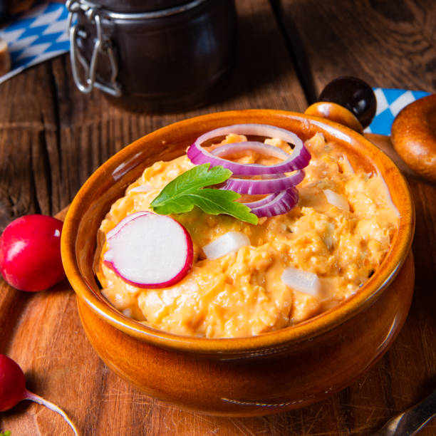 istock rustic Bavarian obazda with radishes and onions 1169063116