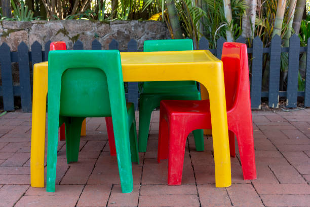 istock top view of a colourful plastic kids table 1169066885
