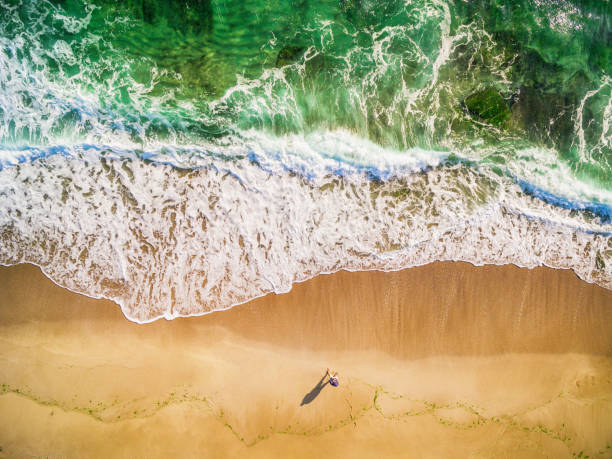 istock One person standing on beach alone 1169082050