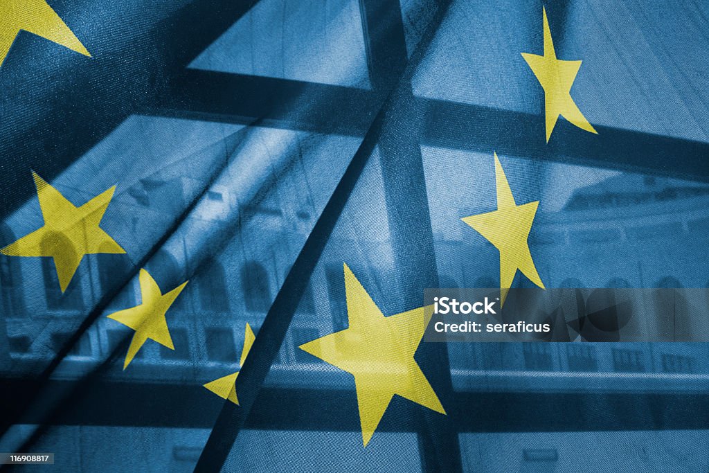 Drapeau européen - Photo de Drapeau de l'Union Européenne libre de droits
