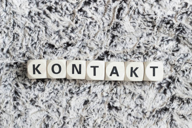 istock Kontakt - contact in german 1169088789