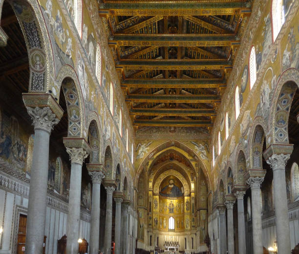 istock Interior of Monreale Cathedral 1169089955