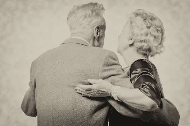 istock Vintage - senior couple dancing 1169094943