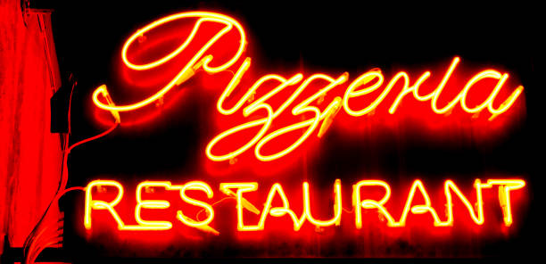 istock Restaurant and pizzeria poster 1169096195