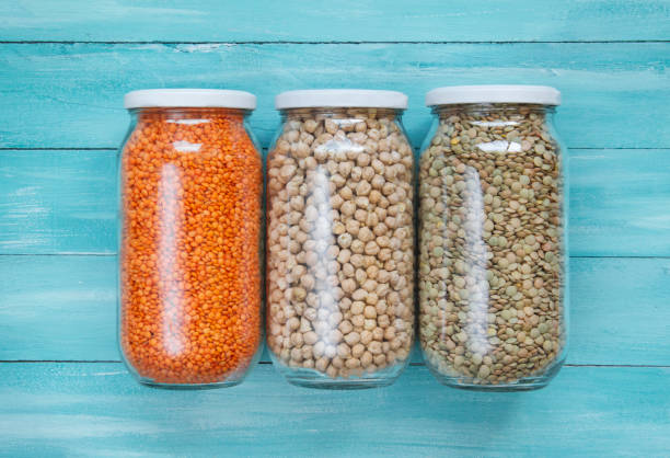 Red and Green Lentils with Chickpeas