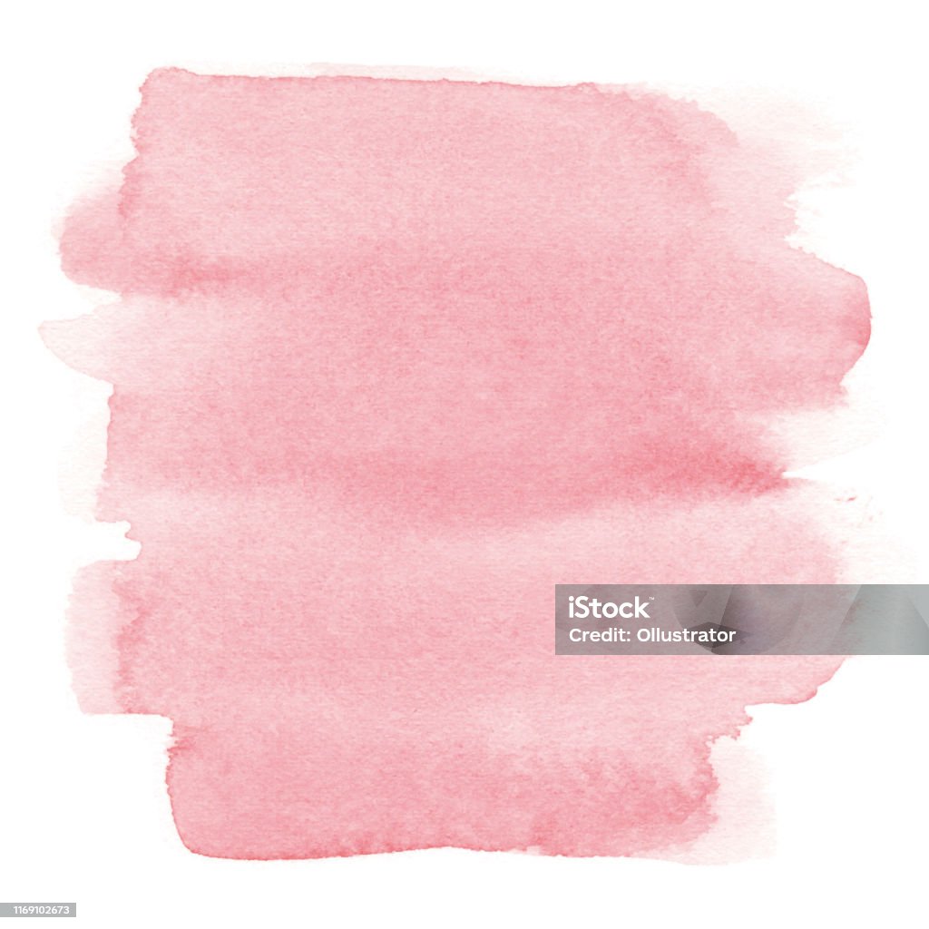 Watercolor pink background Vectorized watercolor pink background. Watercolor Painting stock vector