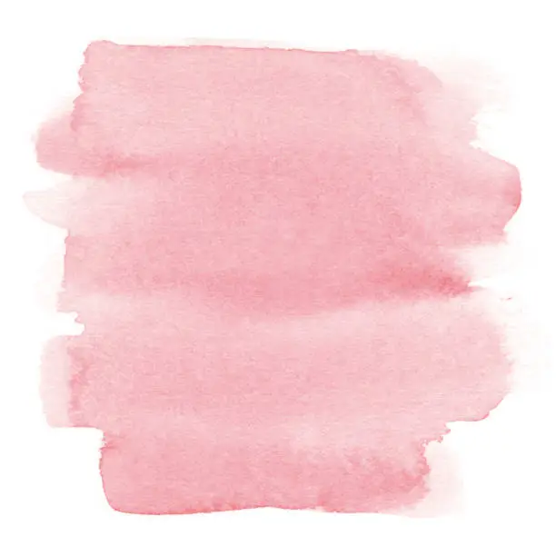 Vector illustration of Watercolor pink background