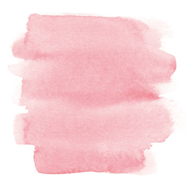 水彩粉紅色背景 - 粉紅色 插圖 幅插畫檔、美工圖案、卡通及圖標