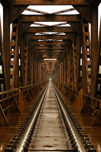 istock Rail way bridge, Casalmaggiore 1169102836