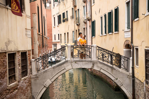 A very nice bridge in Venice. I must have stood there 15 minutes until the other tourists and gondolaà½¿s were finally out of sightà¿¦ Ità½¿s a lousy job but somebodyà½¿s gotta do ità¿¦ ;-)