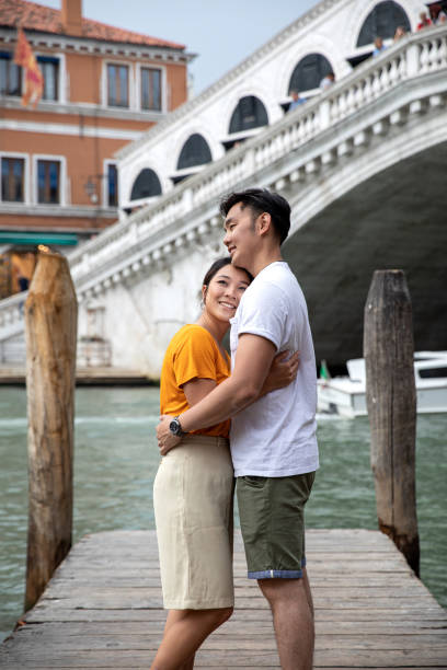 istock Lovely couple in Venice honeymoon 1169105704