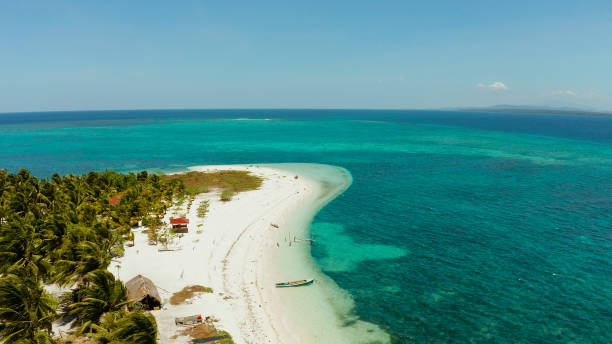 istock Beautiful beach on a tropical island. Balabac, Palawan, Philippines 1169107057