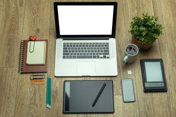 istock Working place of designer, close-up 1169108990