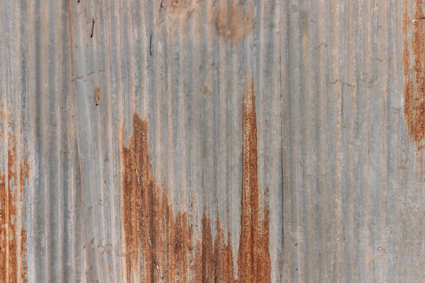 istock Orange Metal rusty background, Metal grunge texture 1169114605