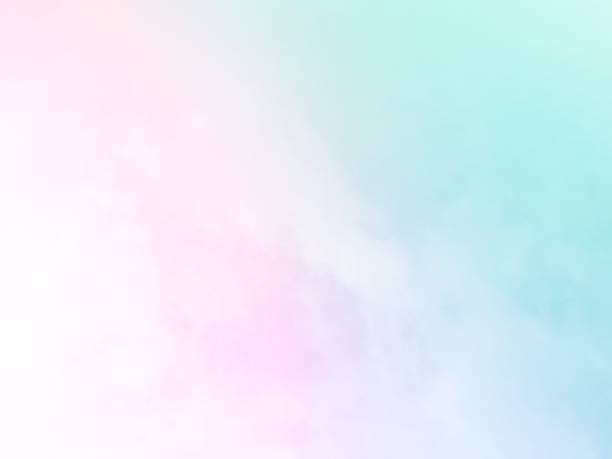 istock Soft clouds  In the sky with gentle pastel gradients 1169119102