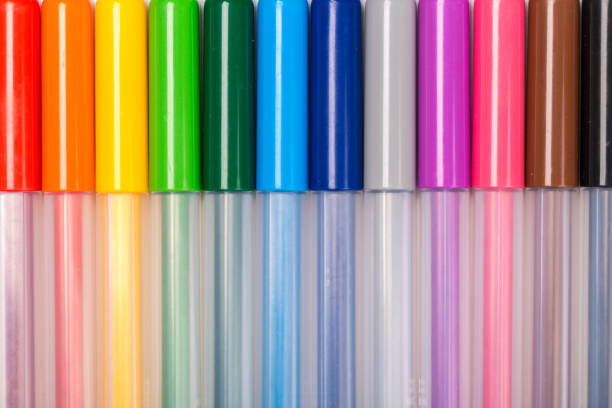 istock Multicolored Felt-Tip Pens isolated on a white background 1169124312