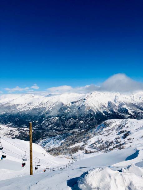 station de ski san sicario - arun photos et images de collection