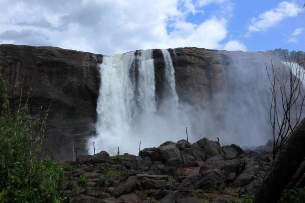 istock Beautiful waterfall in Athirappalli, Kerala, India. 1169131750