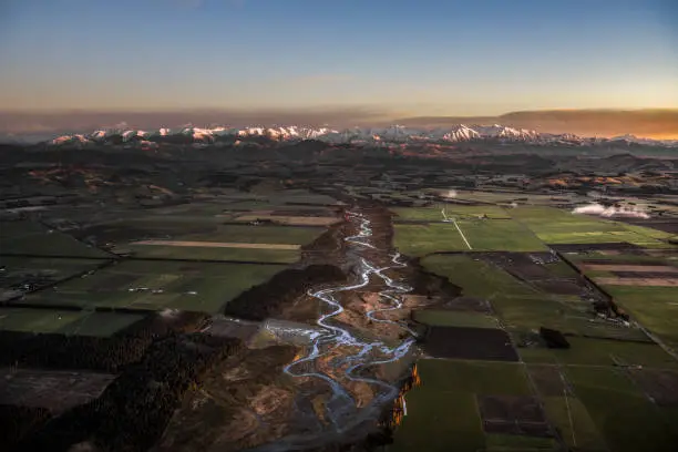 First light in New Zealand