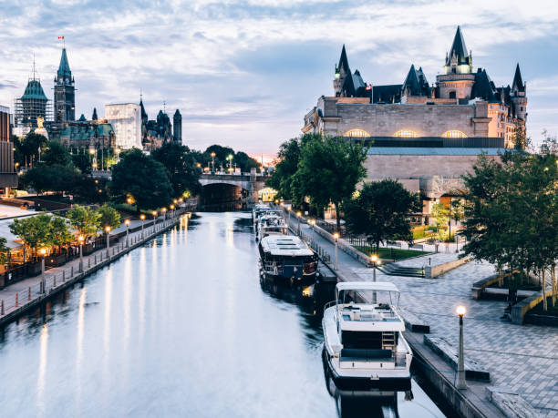 istock Rideau canal Architecture in Ottawa 1169146743