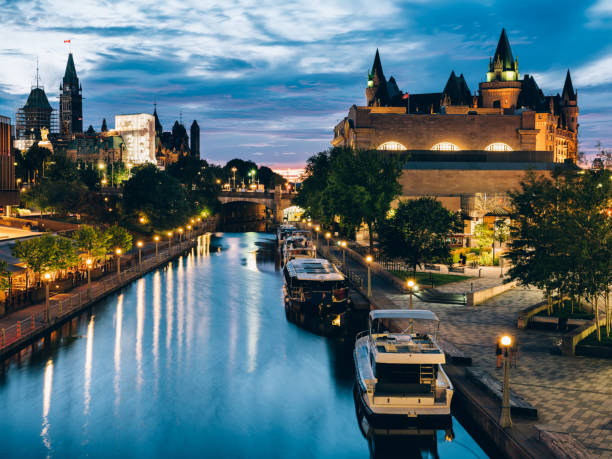 istock Rideau canal Architecture in Ottawa 1169147085
