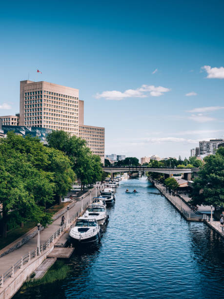 istock Rideau canal Architecture in Ottawa 1169147811