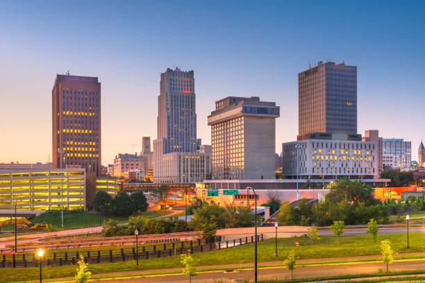 istock Akron, Ohio, USA Town Skyline 1169148391
