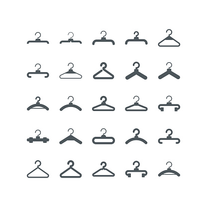 Clothes Hanger icons,vector illustration.
EPS 10.