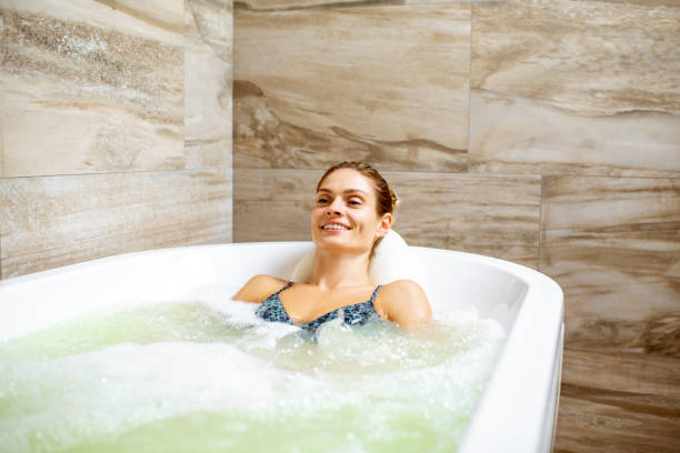 istock Woman having hydromassage therapy 1169150703
