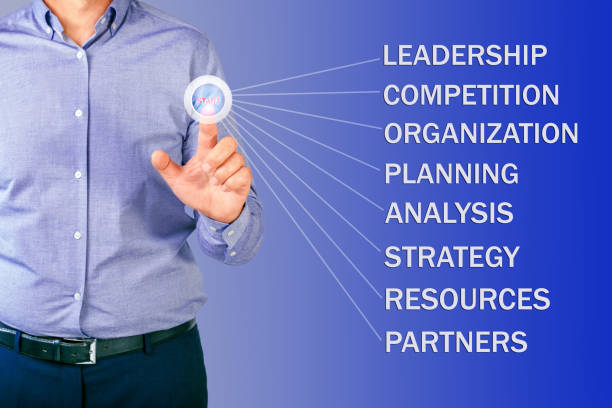 istock Businessman start his startup button business interface. 1169151111