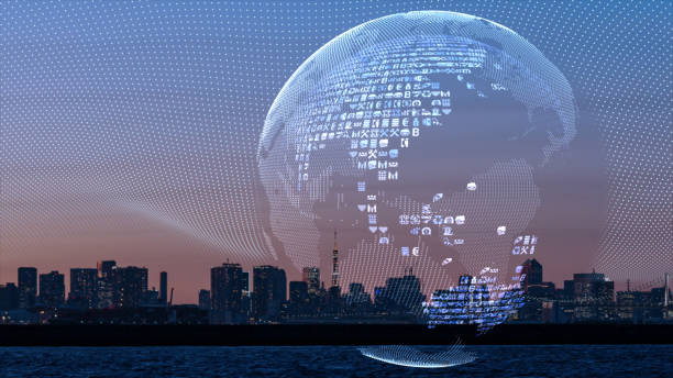 istock 5G and AI technology, Global communication network concept. 1169152761