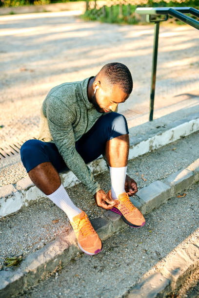 istock Lace up and give your body a workout 1169153794