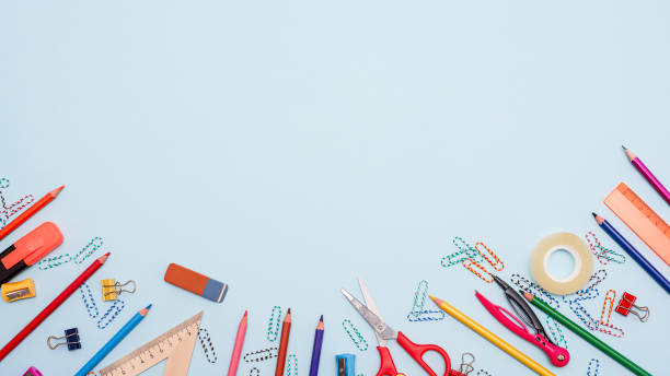 istock Education or back to school concept. Flat lay. 1169156789