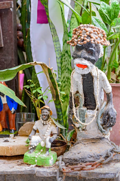 istock Religious altar of Umbanda statue 1169158747