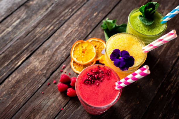 istock Delightful fruit based energy replenishing smoothie full with essential ingredients for a healthy lifestyle 1169161721