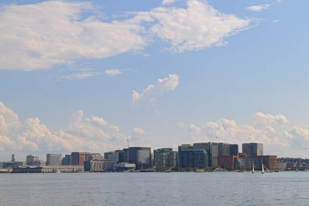 istock Boston skyline waterfront panorama from LoPresti Park. 1169175431